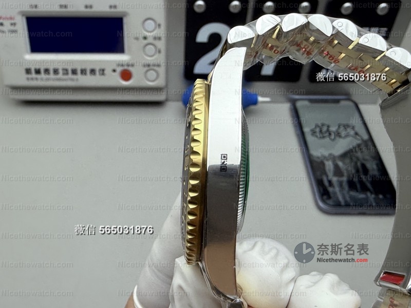 别再买轻飘仿表了！这款ARF间金皮蛋圈做到170克，戴上手才知道什么叫坠手感！ | 奈斯探表