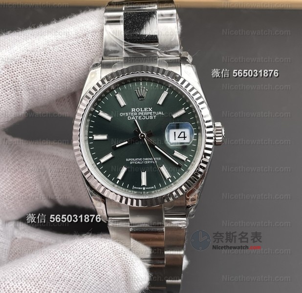 为什么懂表的人都选这款？VS厂36mm薄荷绿日志曝光，机芯稳如正品，颜值还这么顶！ | 奈斯探表