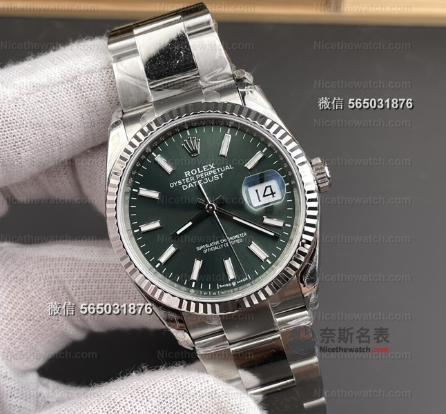 为什么懂表的人都选这款？VS厂36mm薄荷绿日志曝光，机芯稳如正品，颜值还这么顶！ | 奈斯探表