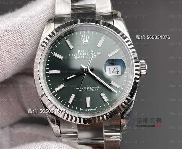 为什么懂表的人都选这款？VS厂36mm薄荷绿日志曝光，机芯稳如正品，颜值还这么顶！ | 奈斯探表