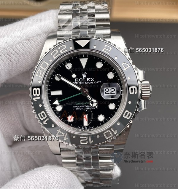 “皮蛋圈”杀疯了！VS厂新款格林尼治黑灰圈实测：丹东3285机芯+超薄壳型，复刻表也能薄到犯规！ | 奈斯探表