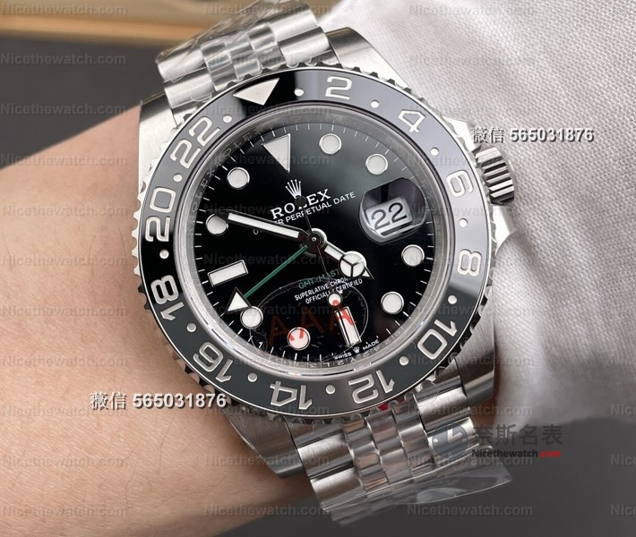 “皮蛋圈”杀疯了！VS厂新款格林尼治黑灰圈实测：丹东3285机芯+超薄壳型，复刻表也能薄到犯规！ | 奈斯探表