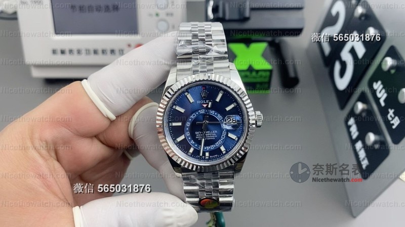 别再买劣质版了！这款ZF厂天行者蓝面表，连月份跳转都1:1还原，V2配重版佩戴更舒适！ | 奈斯探表