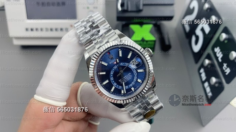 别再买劣质版了！这款ZF厂天行者蓝面表，连月份跳转都1:1还原，V2配重版佩戴更舒适！ | 奈斯探表