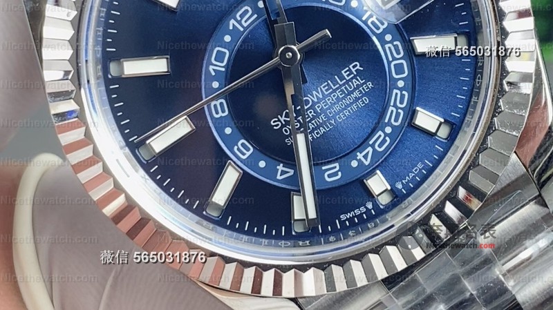 别再买劣质版了！这款ZF厂天行者蓝面表，连月份跳转都1:1还原，V2配重版佩戴更舒适！ | 奈斯探表