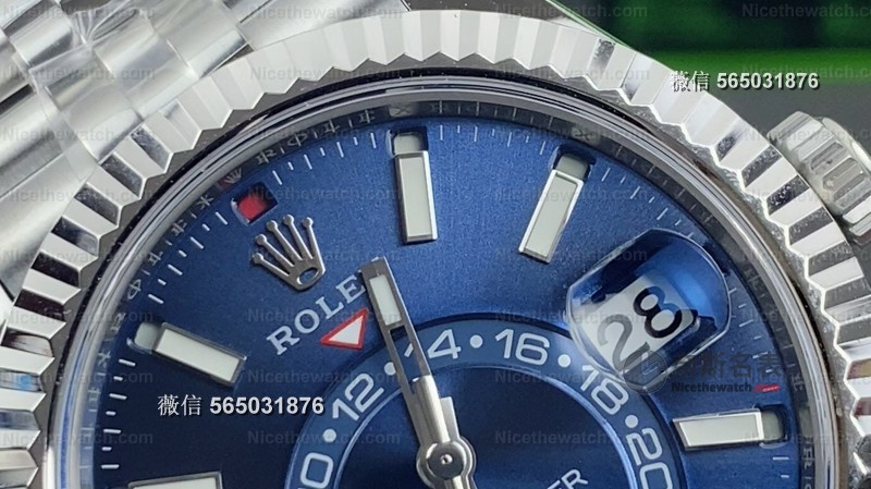 别再买劣质版了！这款ZF厂天行者蓝面表，连月份跳转都1:1还原，V2配重版佩戴更舒适！ | 奈斯探表