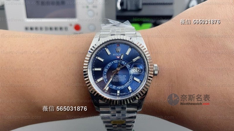 别再买劣质版了！这款ZF厂天行者蓝面表，连月份跳转都1:1还原，V2配重版佩戴更舒适！ | 奈斯探表