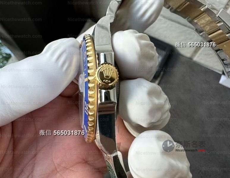 【配重天花板】RC厂间金黑蓝水鬼3135实测：185克真·原装手感，细节拉满闭眼入！ | 奈斯探表