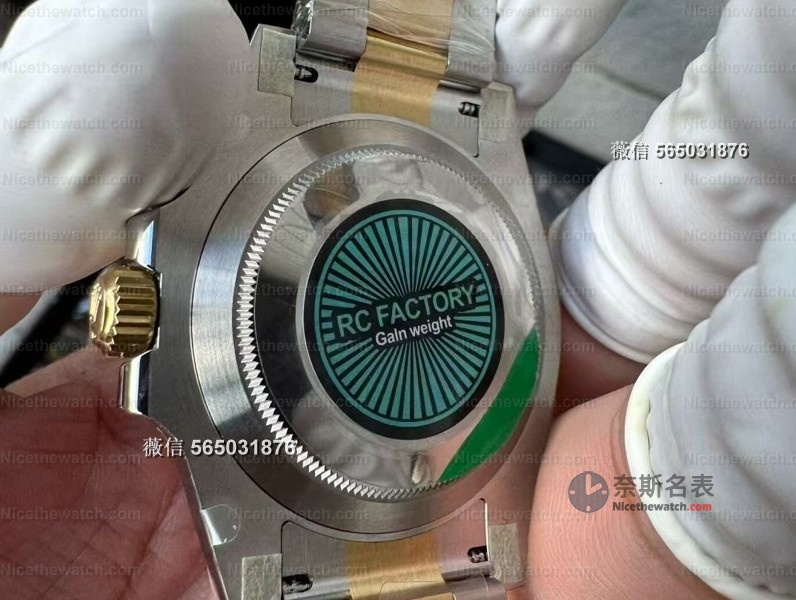 【配重天花板】RC厂间金黑蓝水鬼3135实测：185克真·原装手感，细节拉满闭眼入！ | 奈斯探表