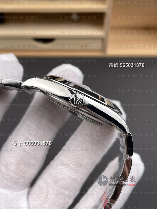 颜值与机芯双在线！VS厂劳力士薄荷绿日志型复刻表深度评测，是否真香？ | 奈斯探表