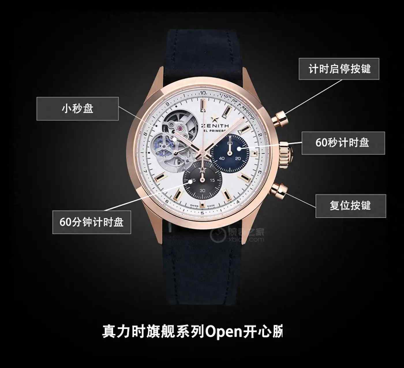 1969年传奇机芯重生！真力时三色计时盘竟暗藏透明秘境 | 奈斯探表