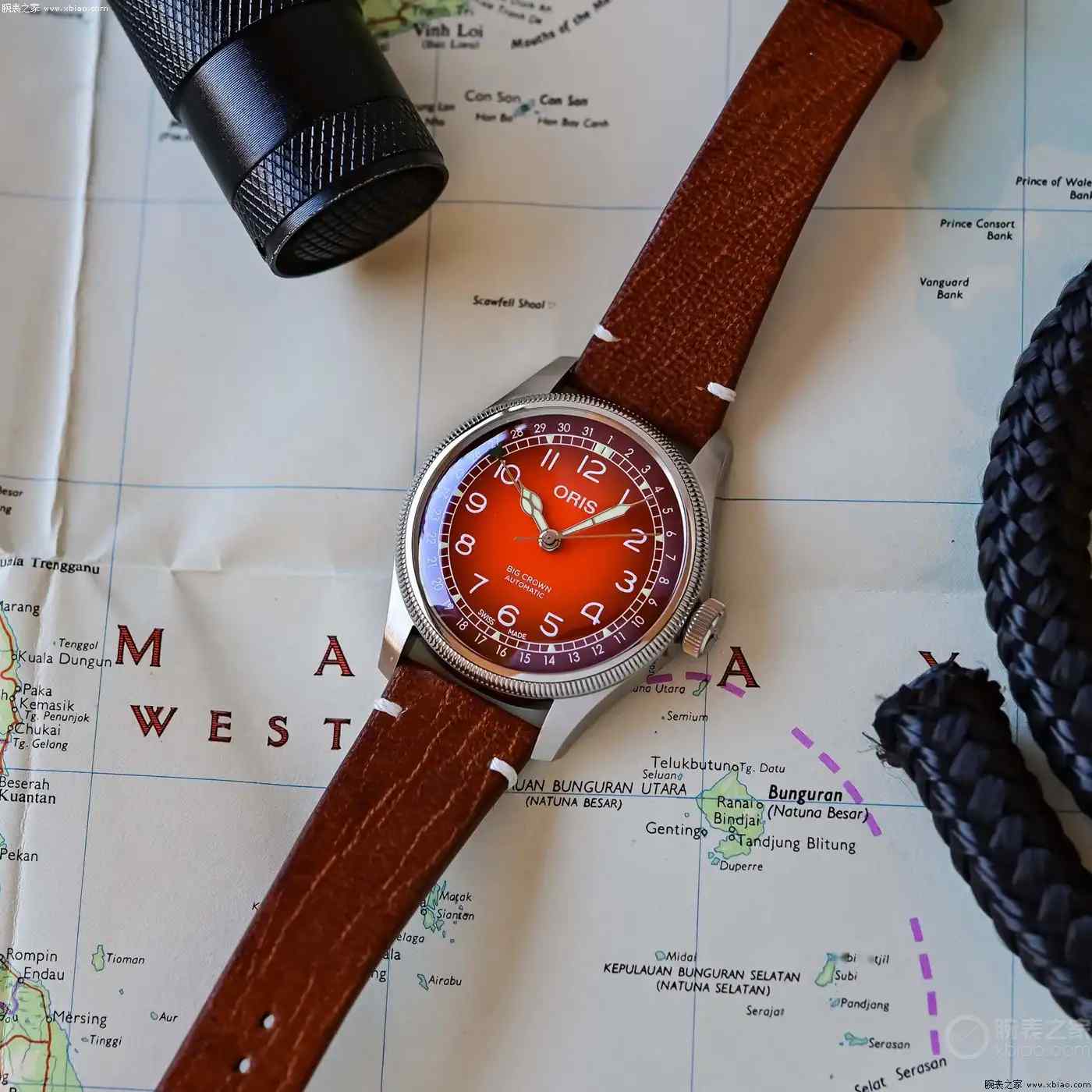 豪利时联名Cervo Volante！橙色枫叶盘大表冠腕表首发，复古控必入！ | 奈斯探表
