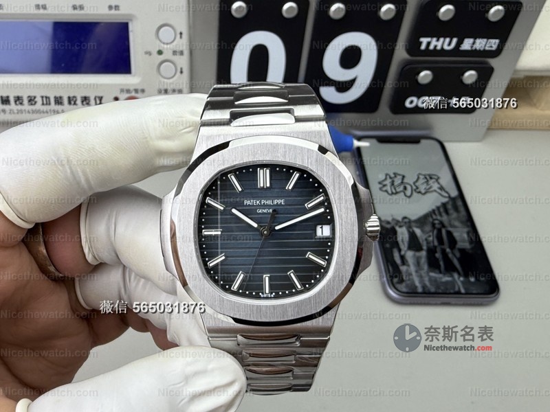 别再买3K了！BBF新版鹦鹉螺5711全面升级，8.3mm超薄+烫金机芯，细节碾压原版？ | 奈斯探表