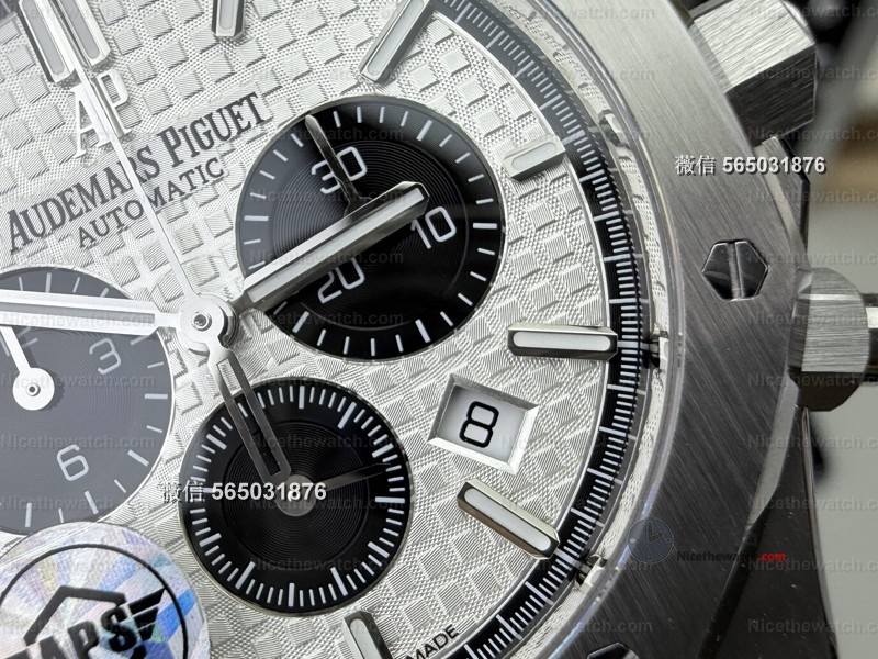 告别7750“高压锅”！APS 26331白熊猫11mm精准复刻，夜光+格纹盘面太绝了！ | 奈斯探表