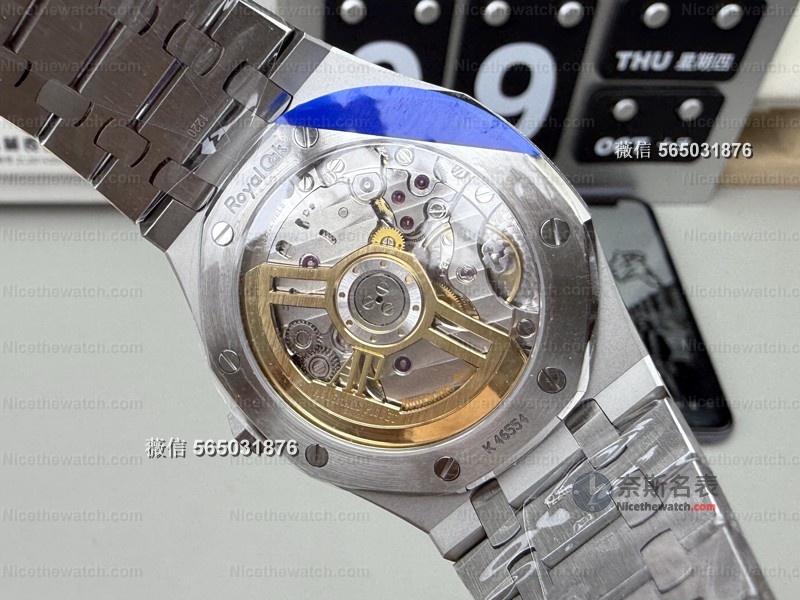 APS厂爱彼15510实测：4302一体机芯真能媲美正品？细节太狠了！ | 奈斯探表