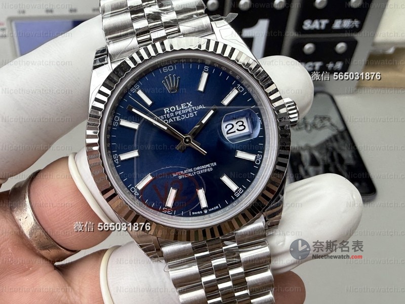 VS厂劳力士日志V2重磅升级！白金狗牙圈终于“对味”，细节拉满成复刻新标杆 | 奈斯探表