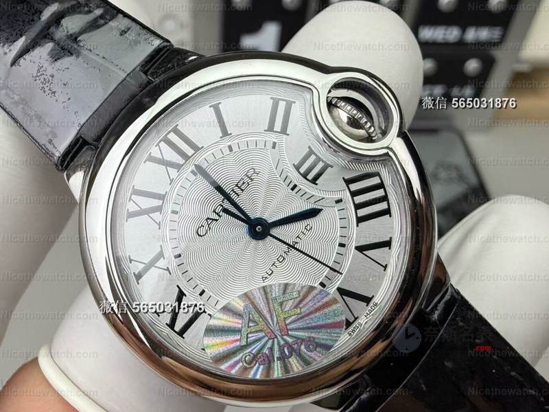 别再买错蓝气球！AF厂33mm机械款细节揭秘：076机芯停秒精准，鱼眼镜面是假货！ | 奈斯探表