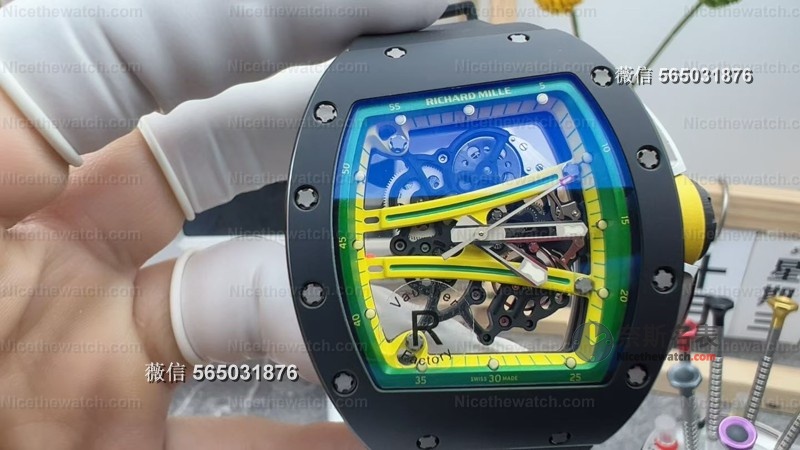 R厂RM061高定版来了！真正无卡度Vaucher机芯，细节碾压丹东，表圈炸了！ | 奈斯探表