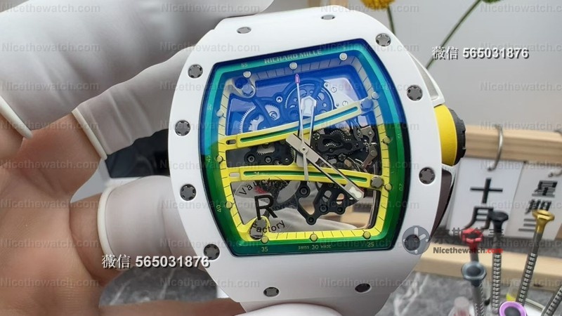 R厂RM061高定版来了！真正无卡度Vaucher机芯，细节碾压丹东，表圈炸了！ | 奈斯探表