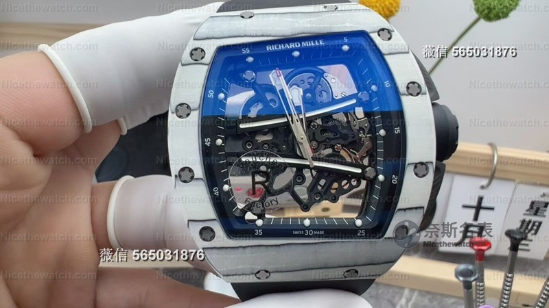 R厂RM061高定版来了！真正无卡度Vaucher机芯，细节碾压丹东，表圈炸了！ | 奈斯探表