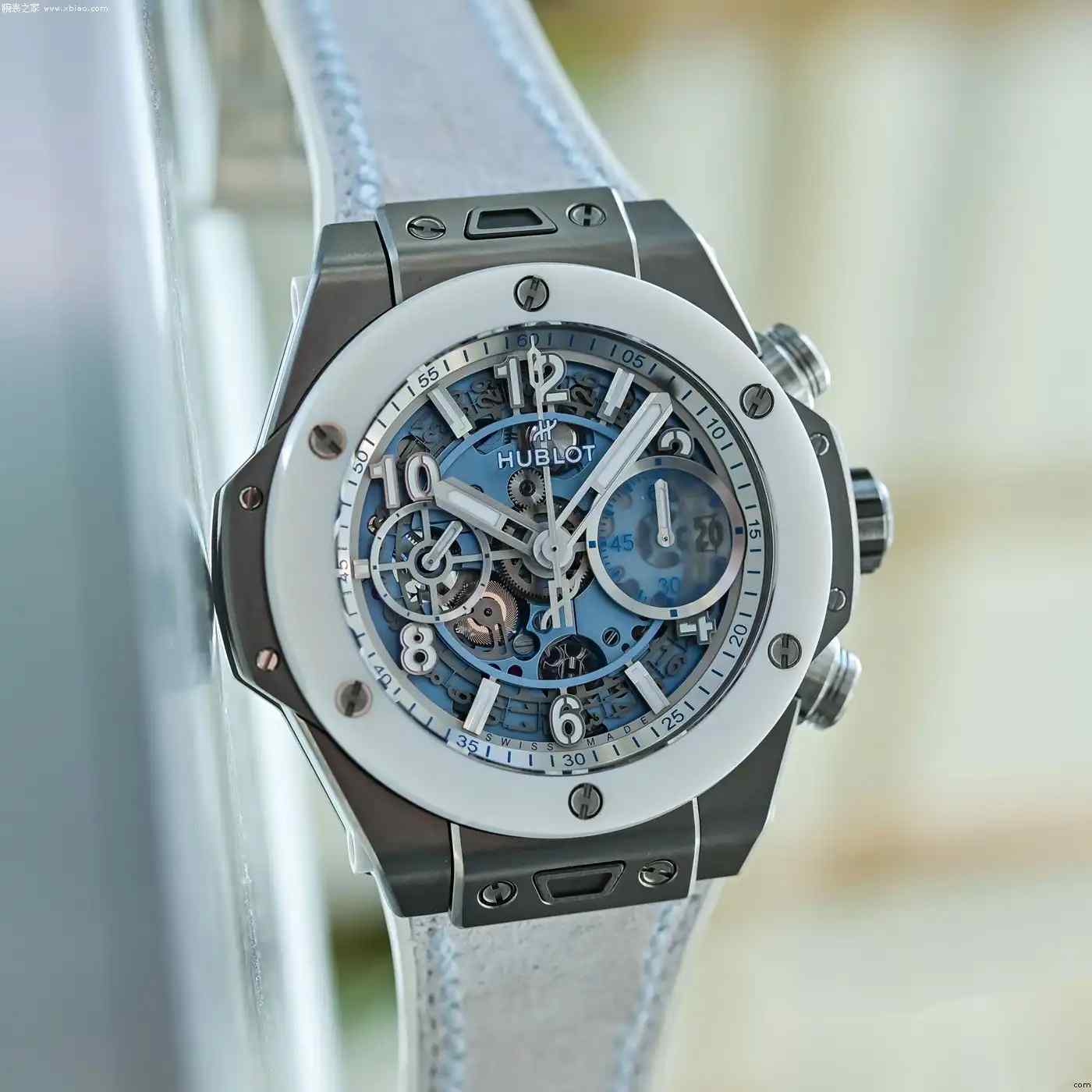 冰晶之美！宇舶Big Bang冬季限量双腕表登场，蓝宝石通透钛陶瓷炫白 | 奈斯探表