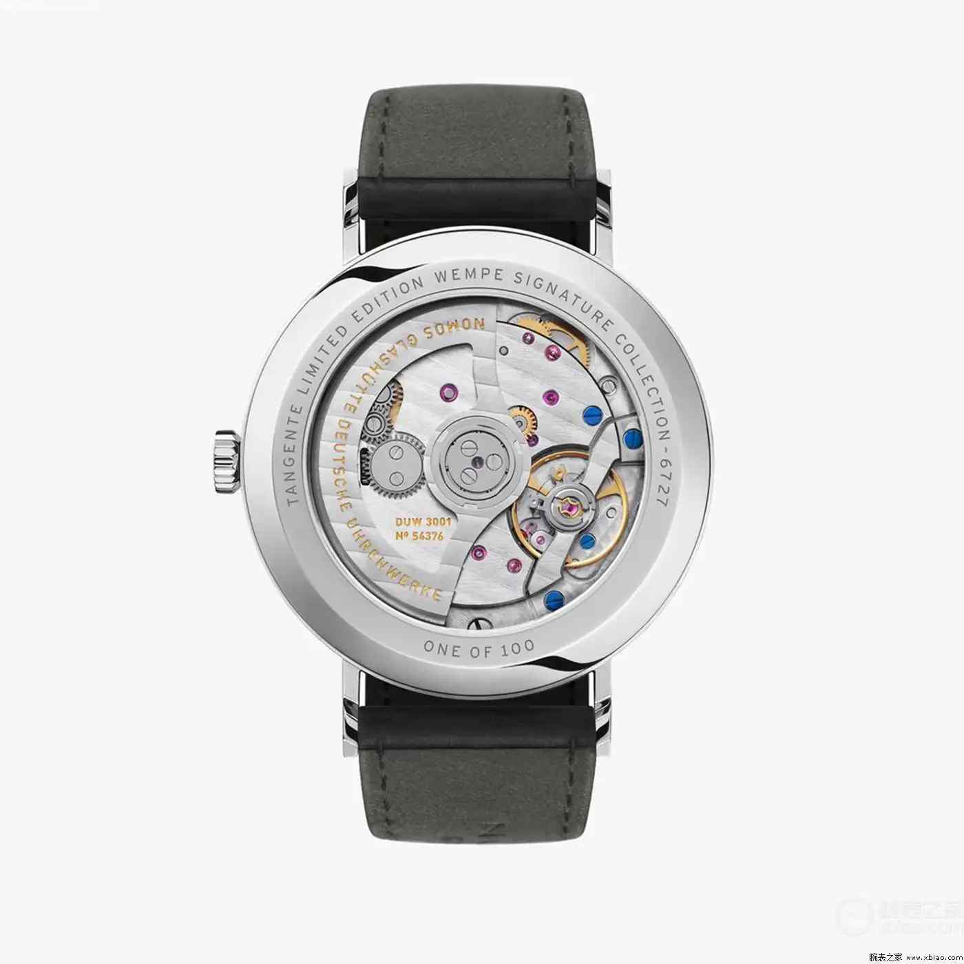 仅100枚！Nomos联名Wempe铂灰盘腕表演绎德系极简美学新风尚 | 奈斯探表