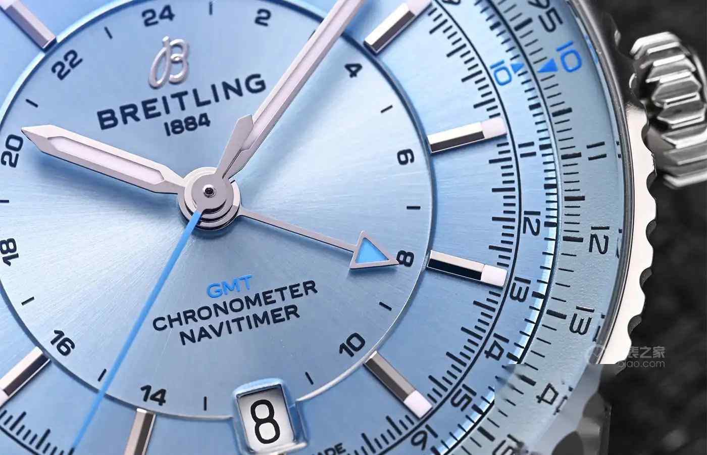 冰蓝盘颠覆传统！百年灵航空计时表41mm完美平衡复古与时尚 | 奈斯探表
