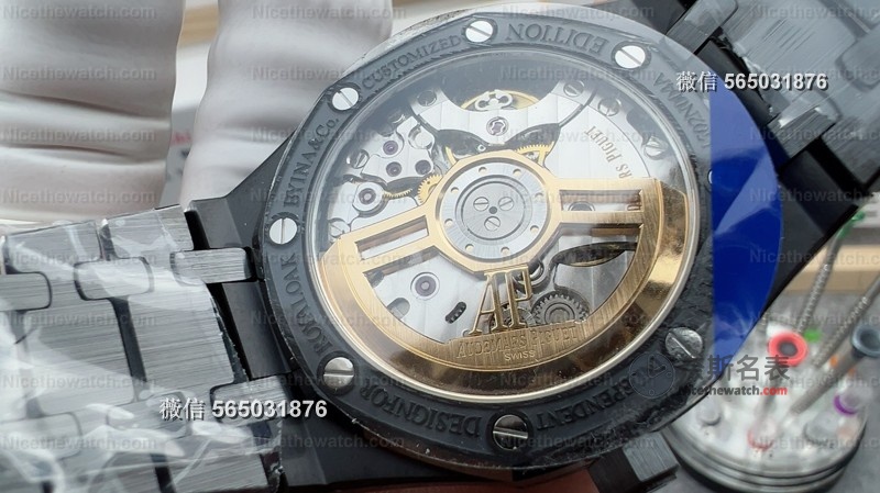 别再只看黑水鬼了！这款APS15500太阳花陶瓷表，戴上秒变街头焦点！ | 奈斯探表