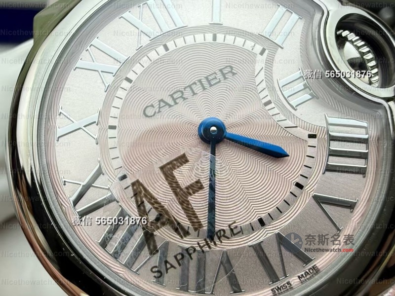 凯特王妃同款平替来了！AF卡地亚蓝气球33mm，细节拉满，连行家都难辨真假！ | 奈斯探表