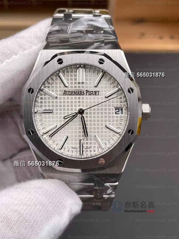 戴上就被问价格！我的DDF爱彼15510ST白盘复刻表真实体验太惊艳 | 奈斯探表