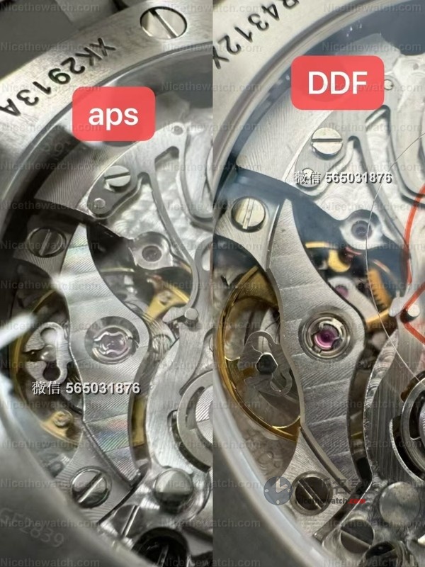 拆开APS厂26240 V2无卡度后我惊了：国产复刻居然真做出了无卡度砝码摆轮！ | 奈斯探表