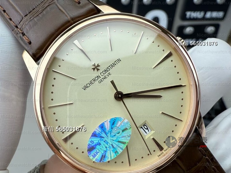 戴上MKS厂V2江诗丹顿85180，终于拥有了“平替版”百达翡丽级体验！ | 奈斯探表