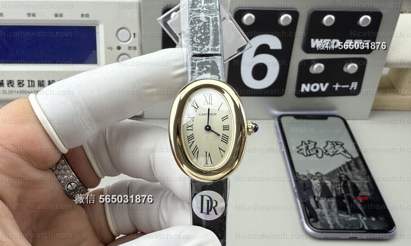 小众高级感拉满！DR厂卡地亚浴缸WJBA0031复刻表实测：小众经典，优雅与个性的完美平衡 | 奈斯探表