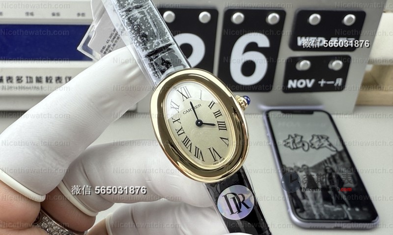 小众高级感拉满！DR厂卡地亚浴缸WJBA0031复刻表实测：小众经典，优雅与个性的完美平衡 | 奈斯探表