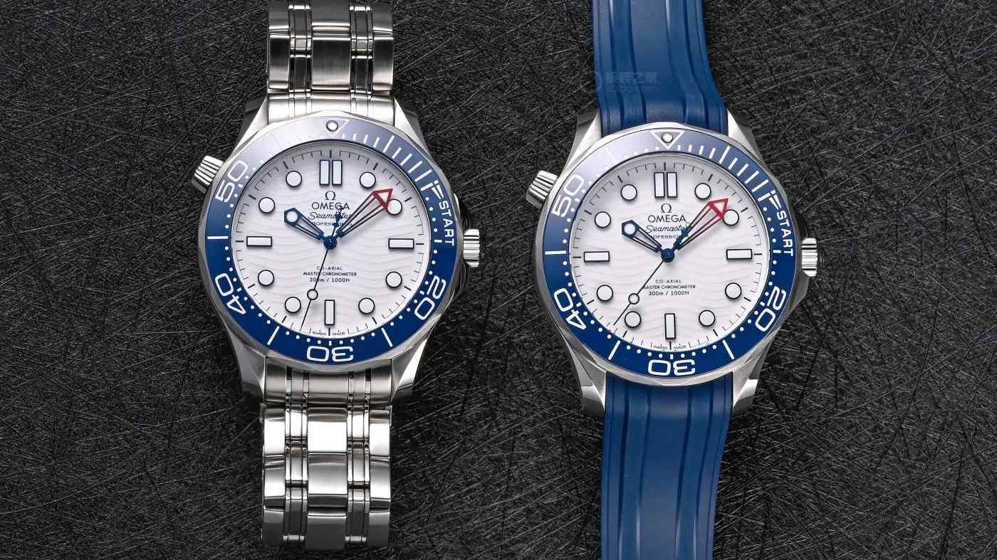 欧米茄海马300米美洲杯特别款！帆船赛计时圈+蓝白陶瓷盘，性能颜值双绝 | 奈斯探表
