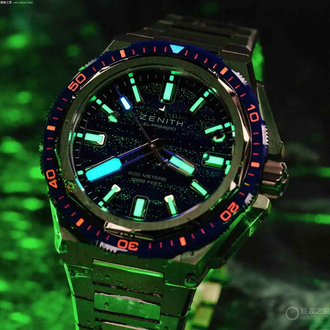 把海洋夜光戴手上！真力时生物发光潜水表，黑暗中美到窒息 | 奈斯探表