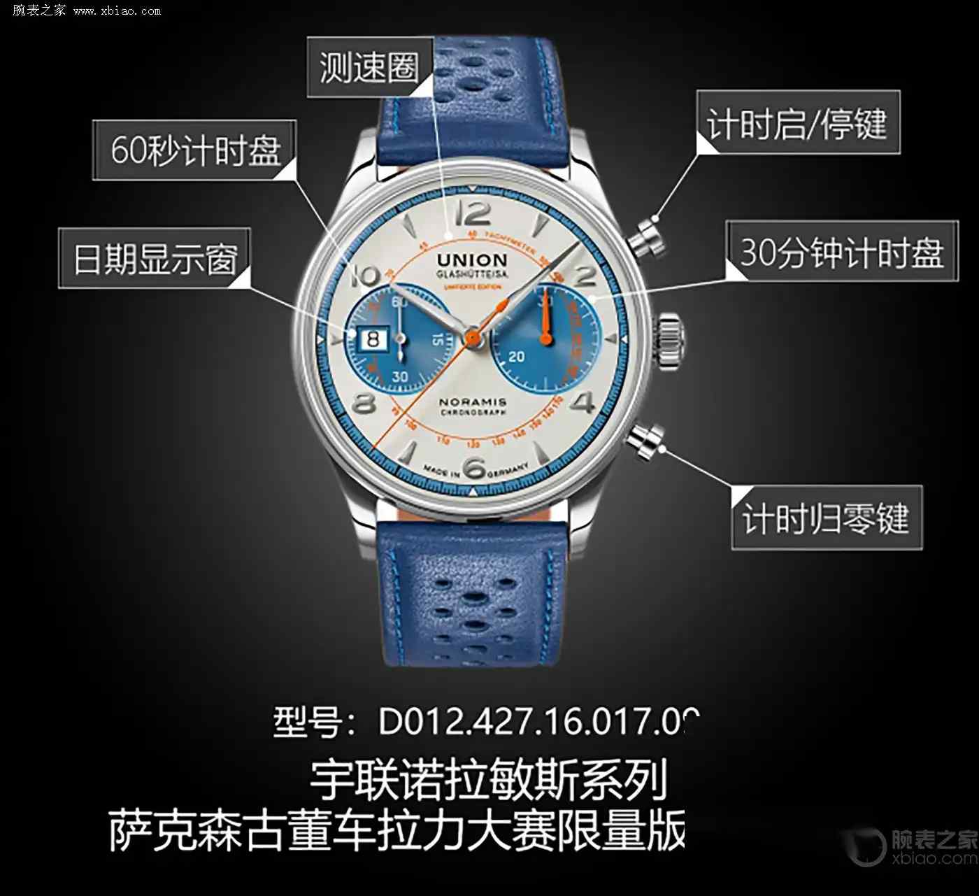 赛车迷必入！宇联诺拉敏斯携百年海湾石油橙蓝图腾，德系精准芯颠覆联名表！ | 奈斯探表