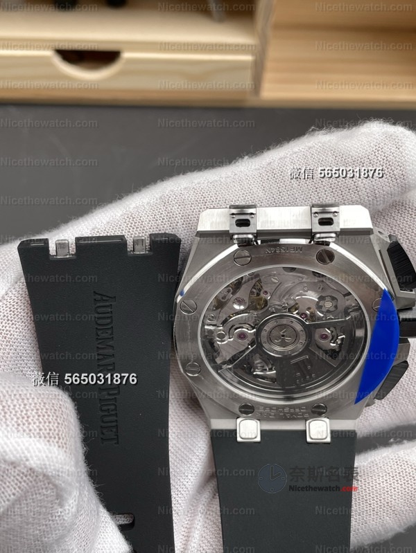 不再是改机芯！APS厂26420黑陶瓷升级4401一体芯，陶瓷圈+快拆带太香了 | 奈斯探表