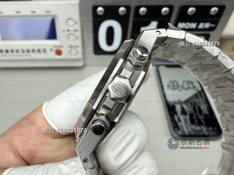 APS厂爱彼26331紫霜金实测：一体机芯+真霜金工艺，戴上就像原装！ | 奈斯探表