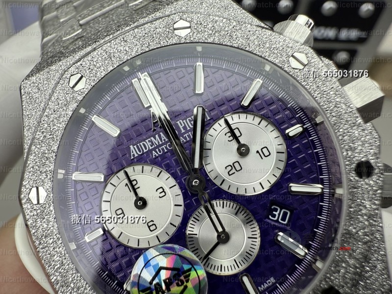 APS厂爱彼26331紫霜金实测：一体机芯+真霜金工艺，戴上就像原装！ | 奈斯探表