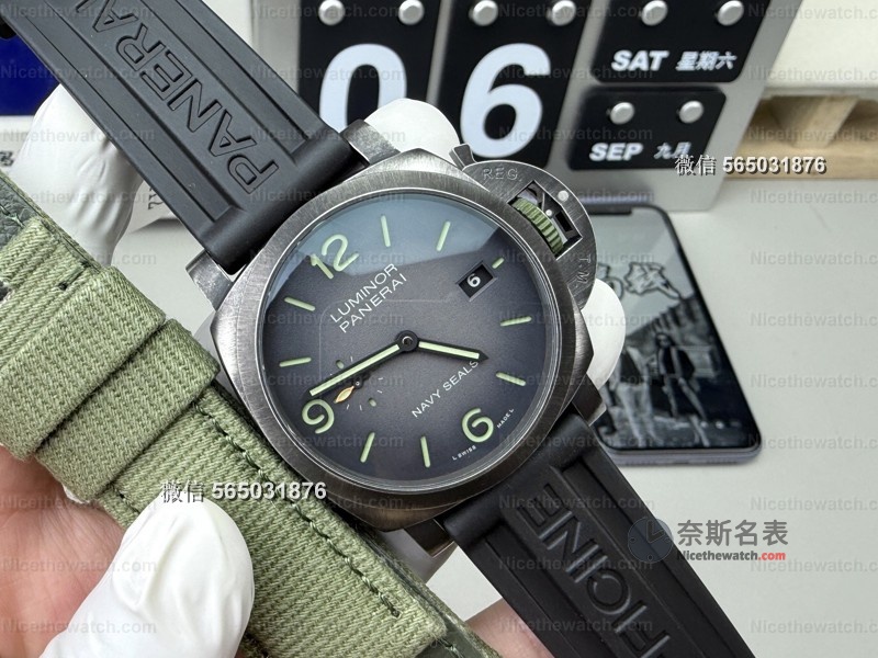 戴出年代感又不显老气？VS厂沛纳海1412复古款上手体验，细节控直呼内行！ | 奈斯探表