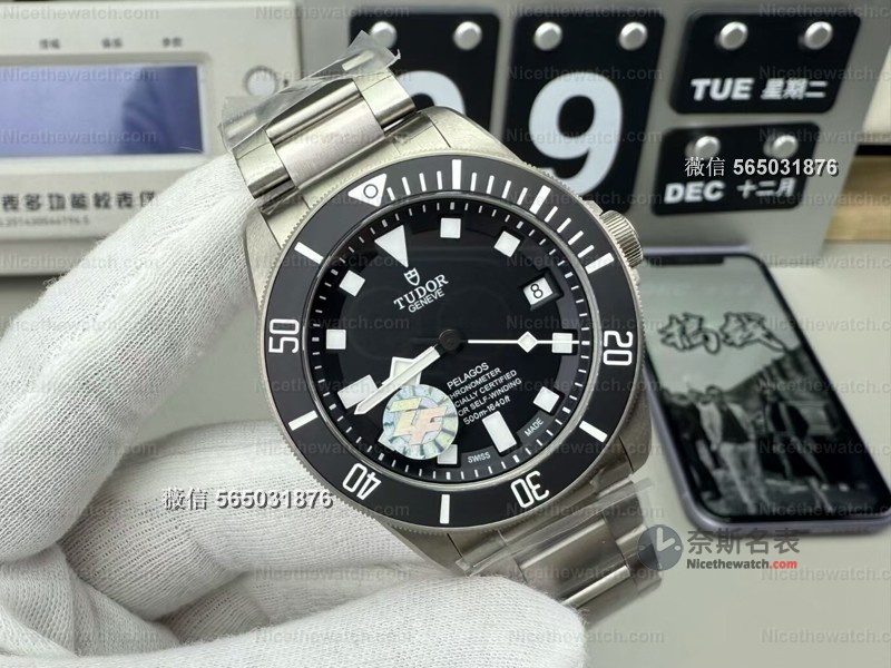 潜水表也能轻如羽？ZF厂钛土豆25600TN深度评测，过敏体质也能戴！ | 奈斯探表