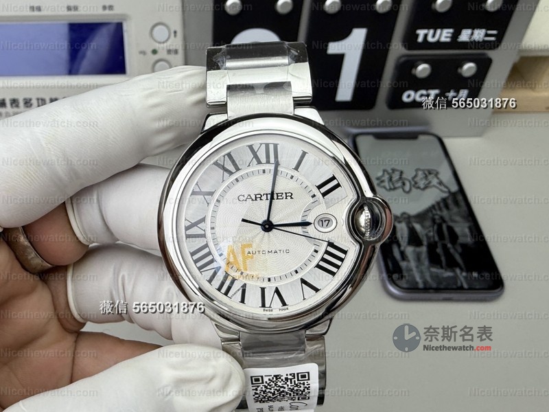 为什么我劝你别买杂厂蓝气球？AF这款42mm细节太狠了！ | 奈斯探表