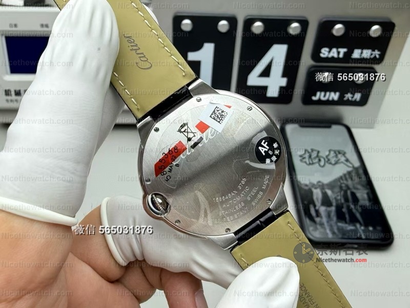 为什么我劝你别买杂厂蓝气球？AF这款42mm细节太狠了！ | 奈斯探表