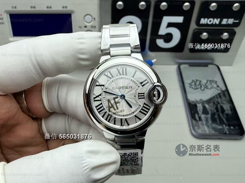 预算有限也能戴“王妃同款”？AF厂蓝气球33mm石英复刻深度测评！ | 奈斯探表