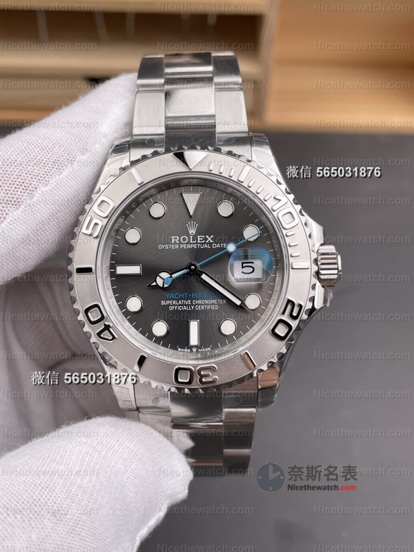 秒针蓝得刚刚好！VS灰游艇丹东3235评测：夜光饱满、圈口不割手、日历瞬跳！ | 奈斯探表