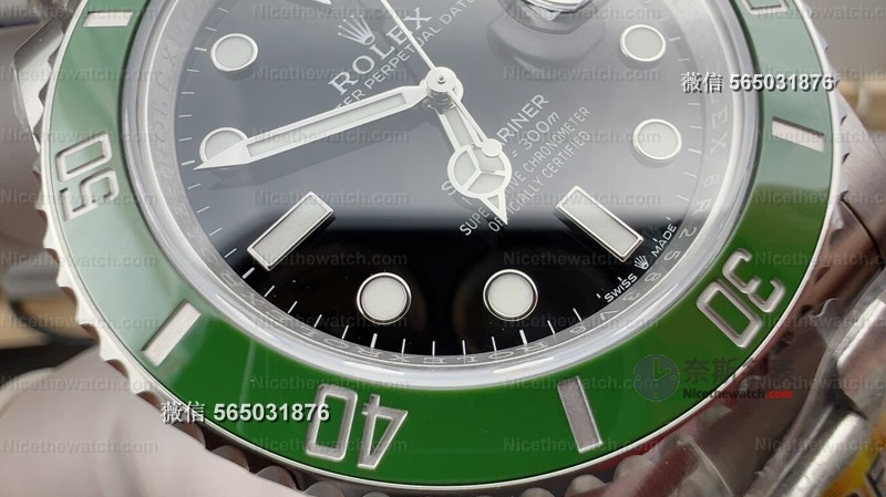 首发四代绿水鬼！ARF厂果木绿圈+丹东3235机芯，细节竟不输VS？ | 奈斯探表