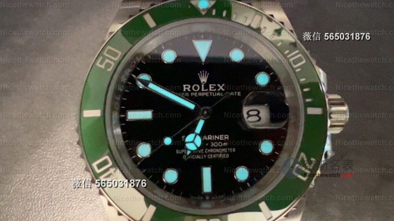 首发四代绿水鬼！ARF厂果木绿圈+丹东3235机芯，细节竟不输VS？ | 奈斯探表