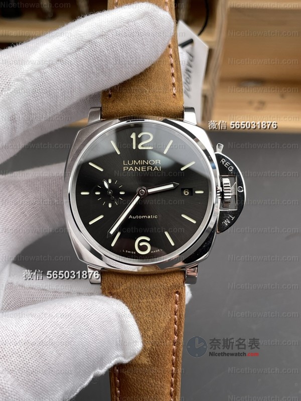 VS沛纳海904值不值得拿下？独家P9000机芯+高亮夜光+原厂操作感，细节拉满！ | 奈斯探表