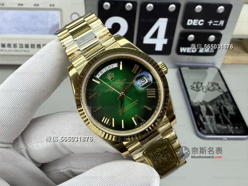 PPM厂劳力士星期日志型复刻表：配重天花板，细节狂魔如何重新定义“顶级复刻”？ | 奈斯探表